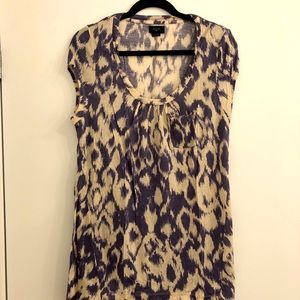 Gorgeous cap slv T by Deletta Anthropologie purple